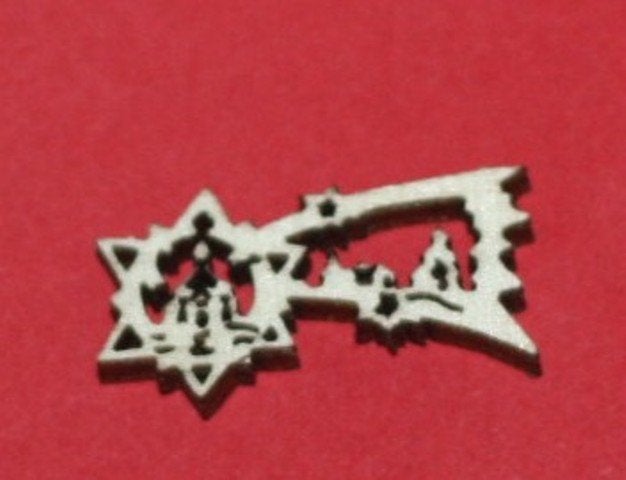 Kerstster 30 mm, Ophalen of Verzenden, Nieuw