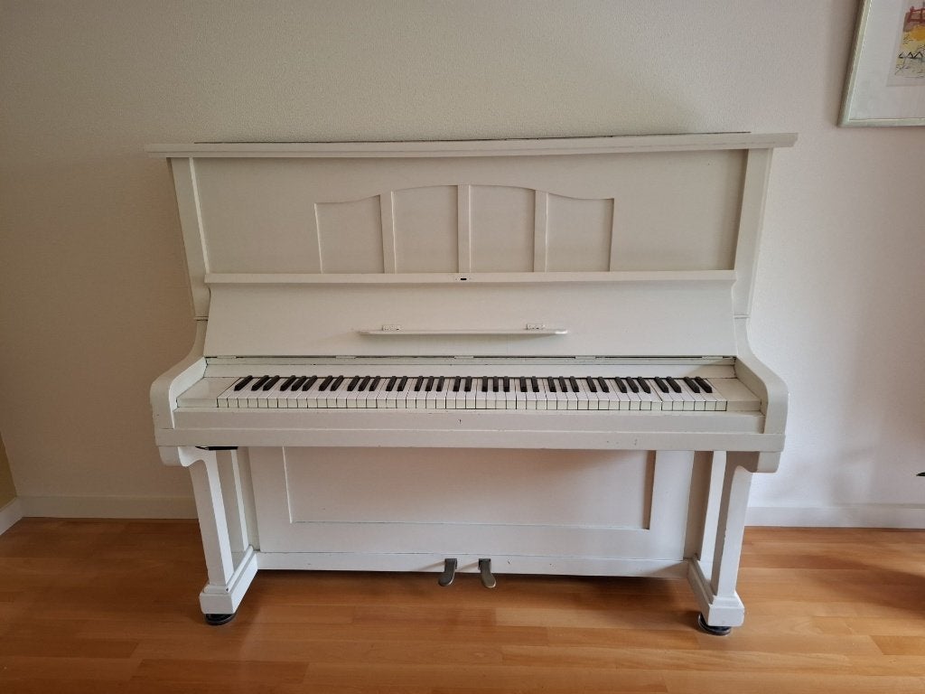 Piano, Ophalen, Gebruikt, Wit, Piano