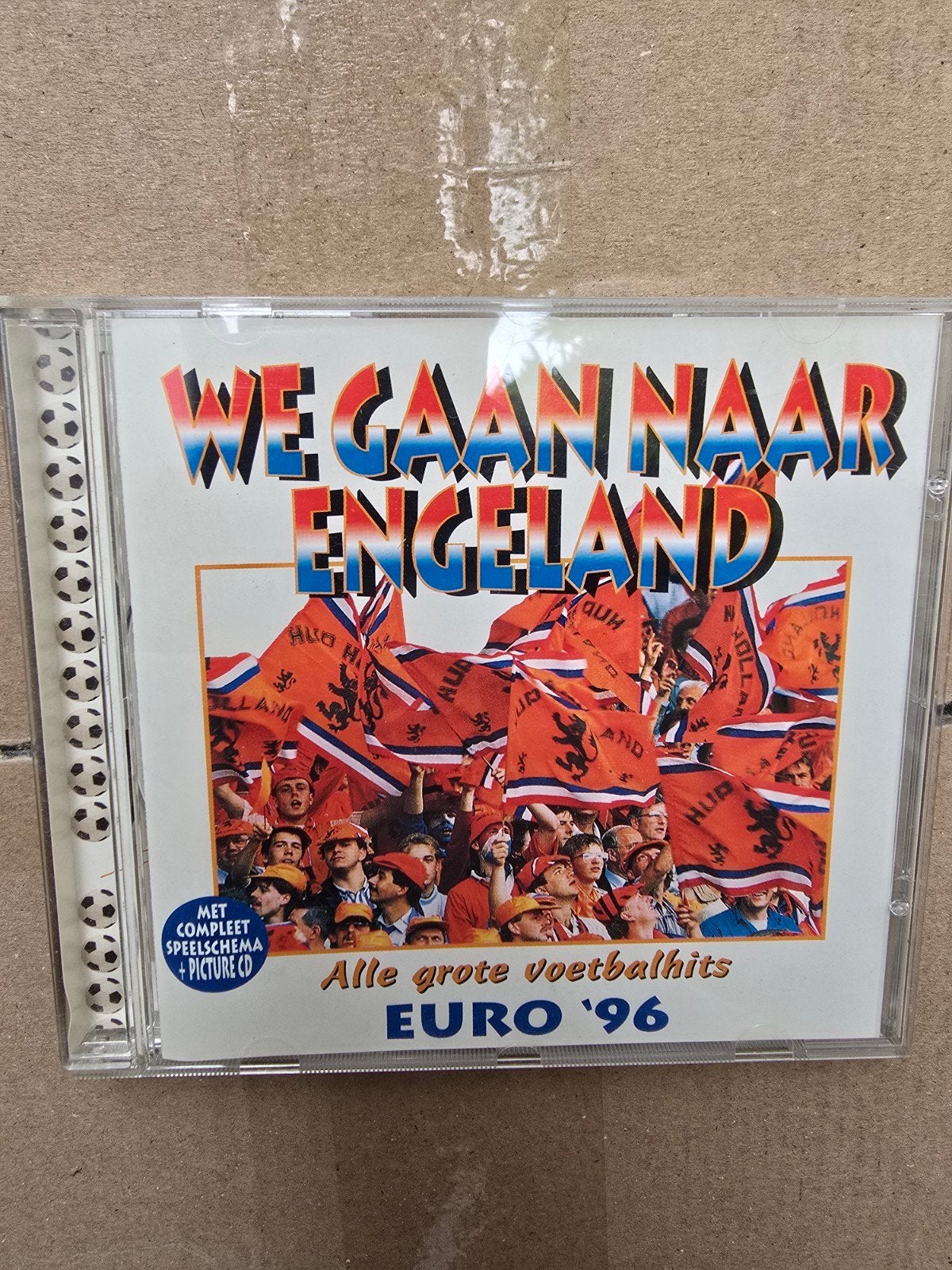 CD: We Gaan Naar Engeland - Alle Grote Voetbalhits EURO '96, Ophalen of Verzenden, Gebruikt