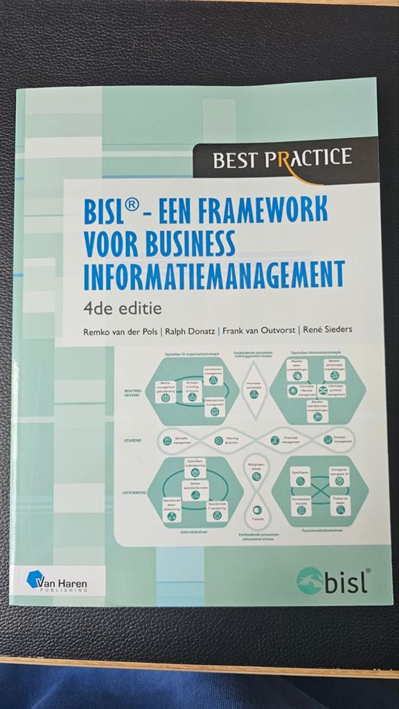 BISL - Een Framework voor Business Informatiemanagement, R. vd Pols, R. Donatz, F. v Outvorst, R. Sieders, Zo goed als nieuw, Gamma