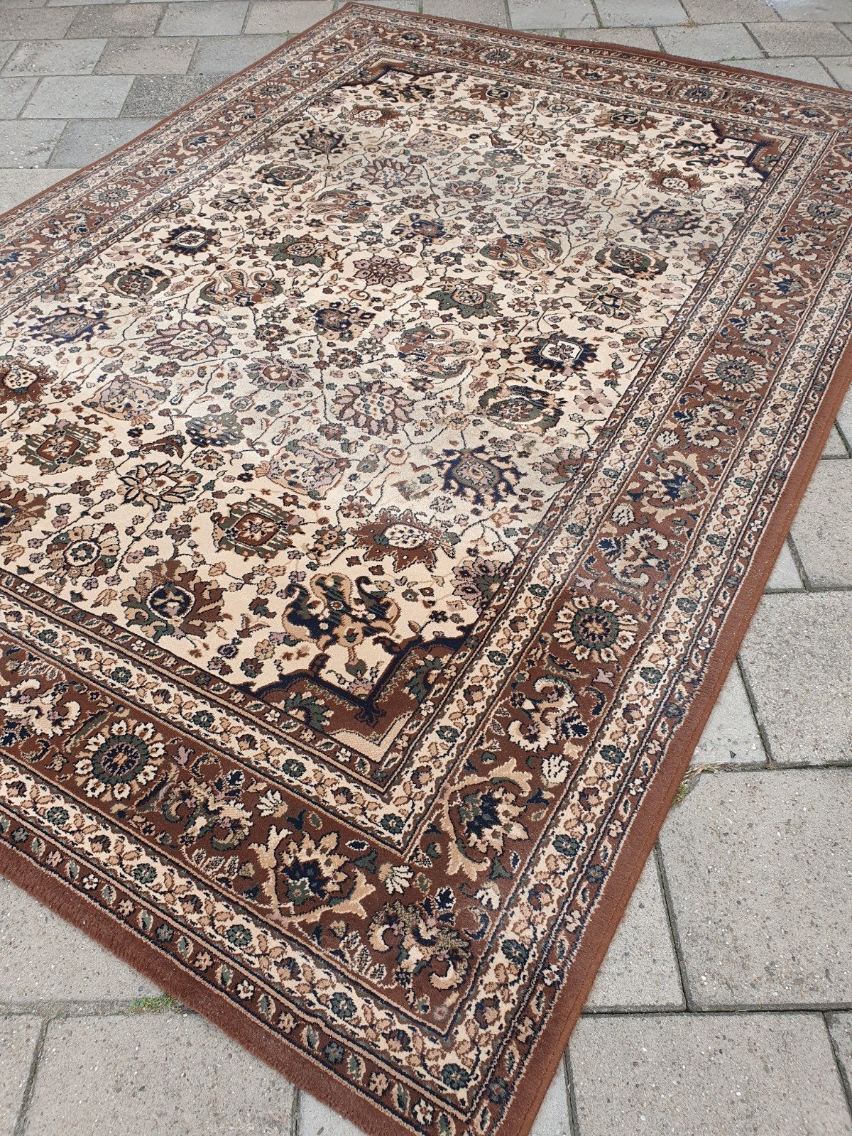 Vintage tapijt 200x290 cm., Gebruikt, 200 cm of meer, Ophalen of Verzenden, 200 cm of meer