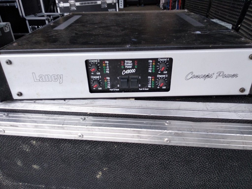 Laney CA3000 versterker, 120 watt of meer, Ophalen, Overige merken, Gebruikt