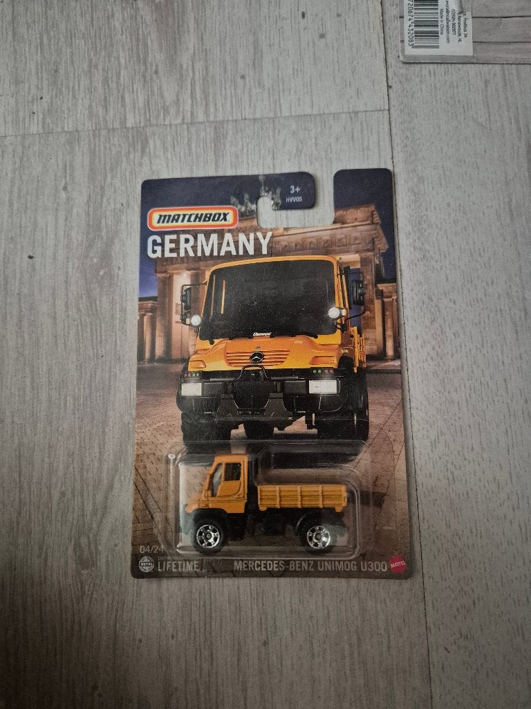 Matchbox Mercedes-Benz Unimog U300 Best of Germany, Ophalen of Verzenden, Nieuw, Auto