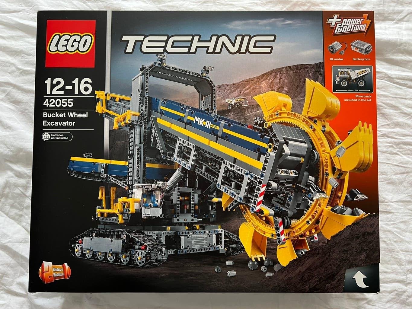 Lego Technic 42055 Bucket Wheel Excavator, Lego, Ophalen of Verzenden, Technic, Complete set