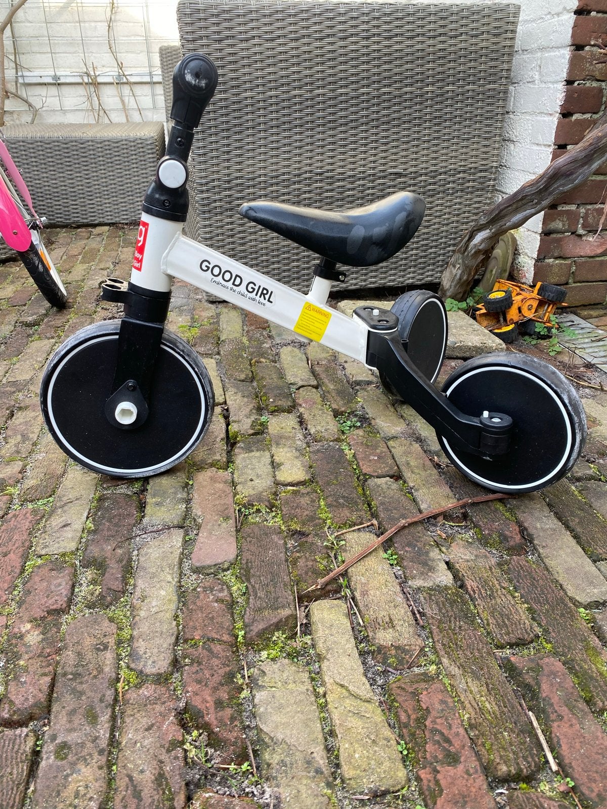 Goodboy-Goodgirl 3-in-1 Loopfiets en Driewieler, Ophalen, Gebruikt
