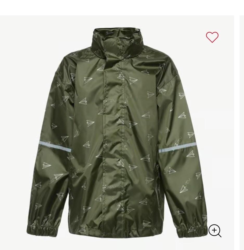 Donkergroene regenjas maat 152 nieuw, Kinderen en Baby's, Kinderkleding | Maat 152, Jongen of Meisje, Nieuw, Ophalen of Verzenden