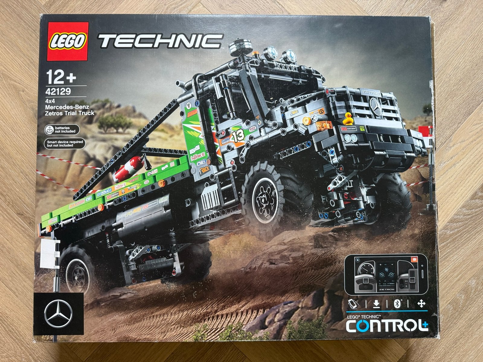 LEGO Technic 42129 Mercedes-Benz Zetros Trial Truck, Ophalen of Verzenden, Zo goed als nieuw