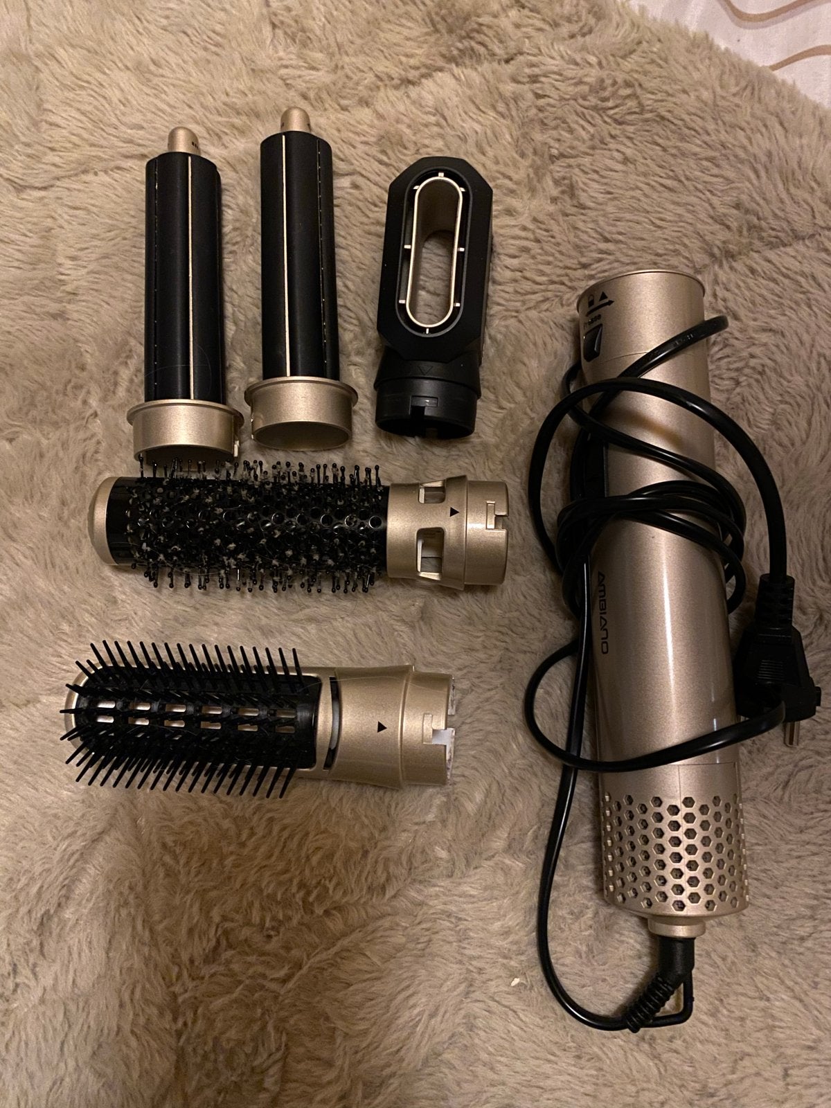 Multifunctionele Föhnborstel Set - Zo goed als nieuw, Ophalen, Zo goed als nieuw, Föhn of Haardroger