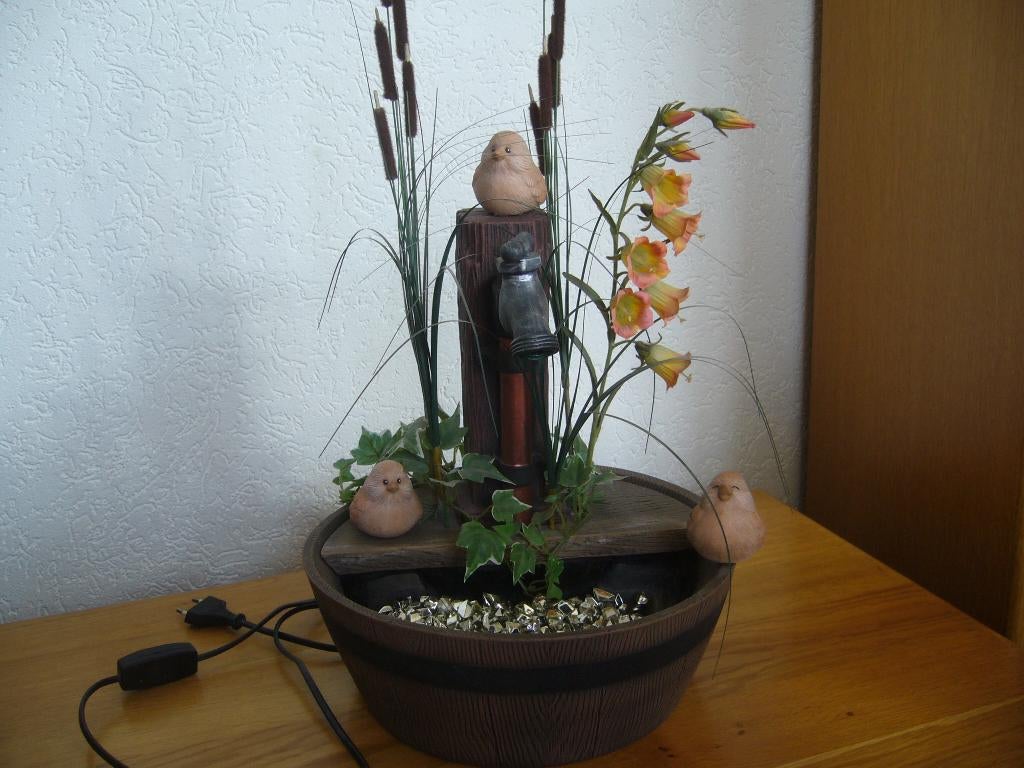 keramiek waterbak met kraan, Ophalen, Gebruikt, Landelijk, Bruin