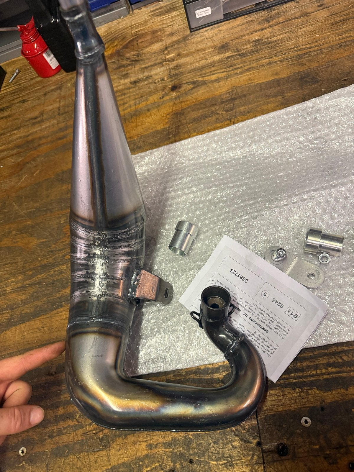 Giannelli uitlaat Yamaha DT 2004-2007 - Nieuw, Nieuw, Uitlaat, Yamaha, Yamaha