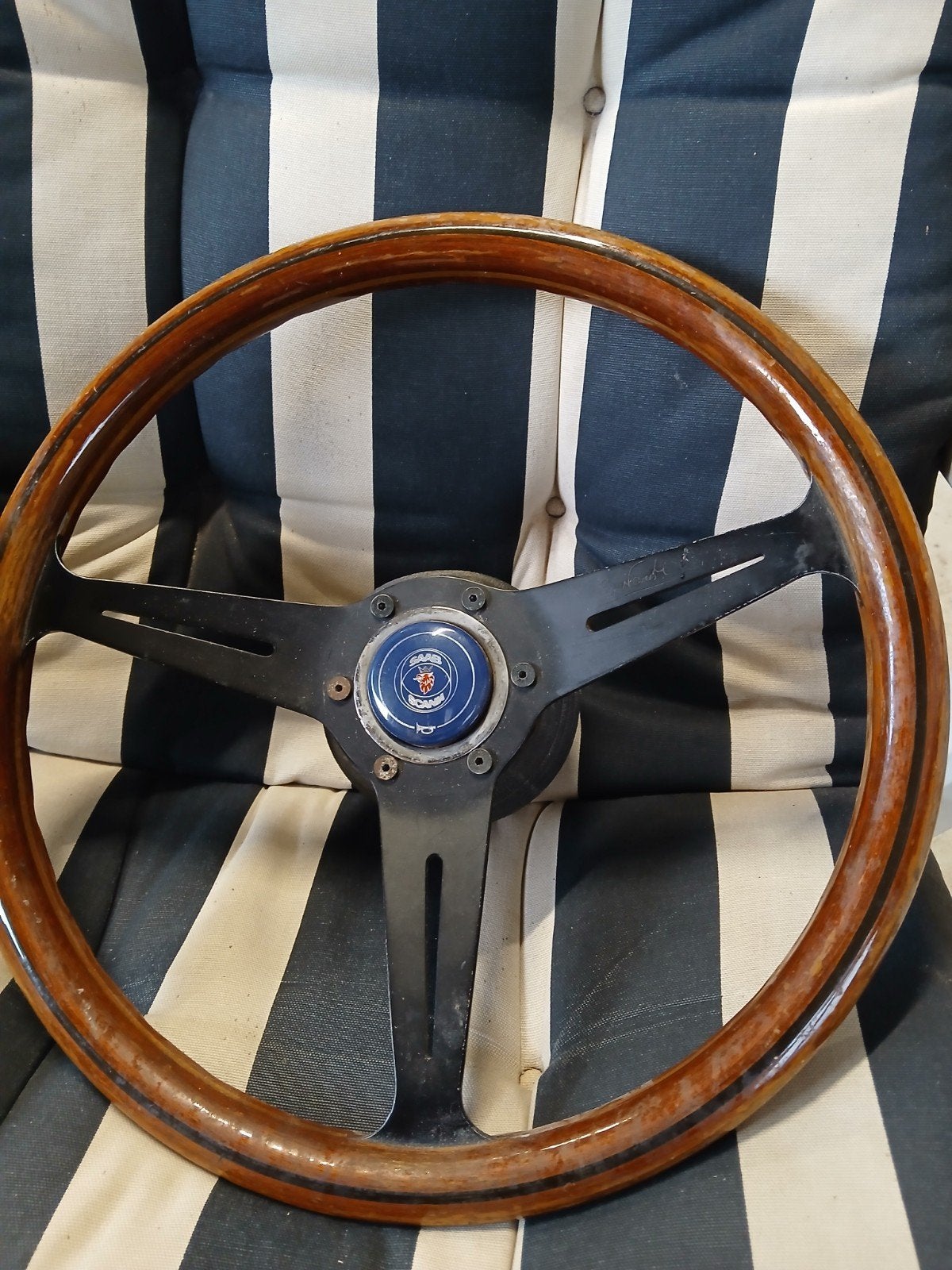 Nardi Houten Stuurwiel - Saab, Ophalen of Verzenden, Gebruikt, Saab