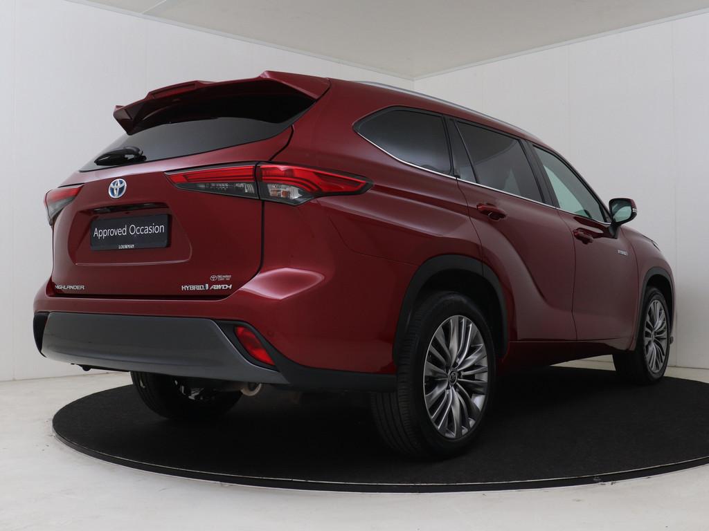 Toyota highlander 2.5 AWD Hybrid Executive | Premium uitgevo, Auto's, Automaat, 12 maanden, Adaptive Cruise Control, Gebruikt
