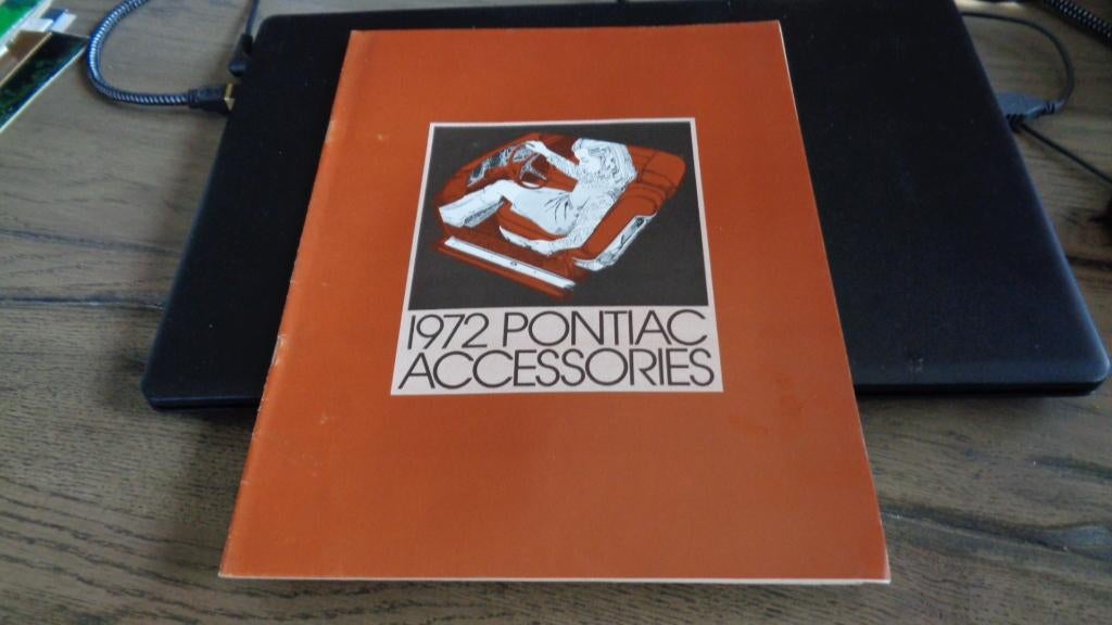 ZELDZAME USA Folder PONTIAC  ACCESSOIRES   1972, Verzenden, Gelezen, Overige merken