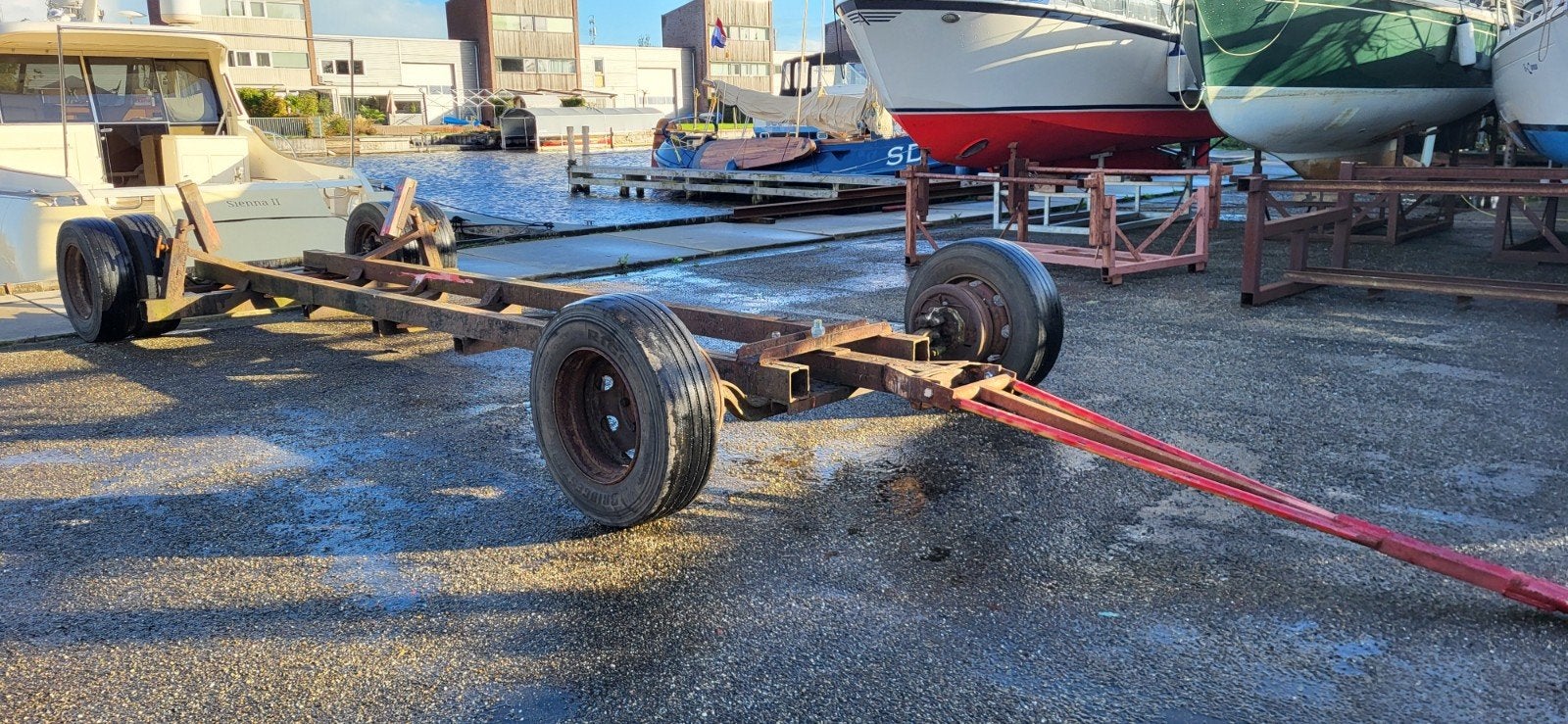 Zware boottrailer, Watersport en Boten, Boottrailers, Ophalen, Minder dan 6 meter, Overige typen