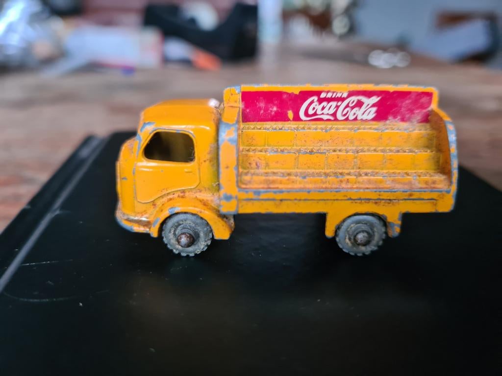 Lesney coca cola miniatuur nr 37, Ophalen of Verzenden, Bus of Vrachtwagen, Lesney