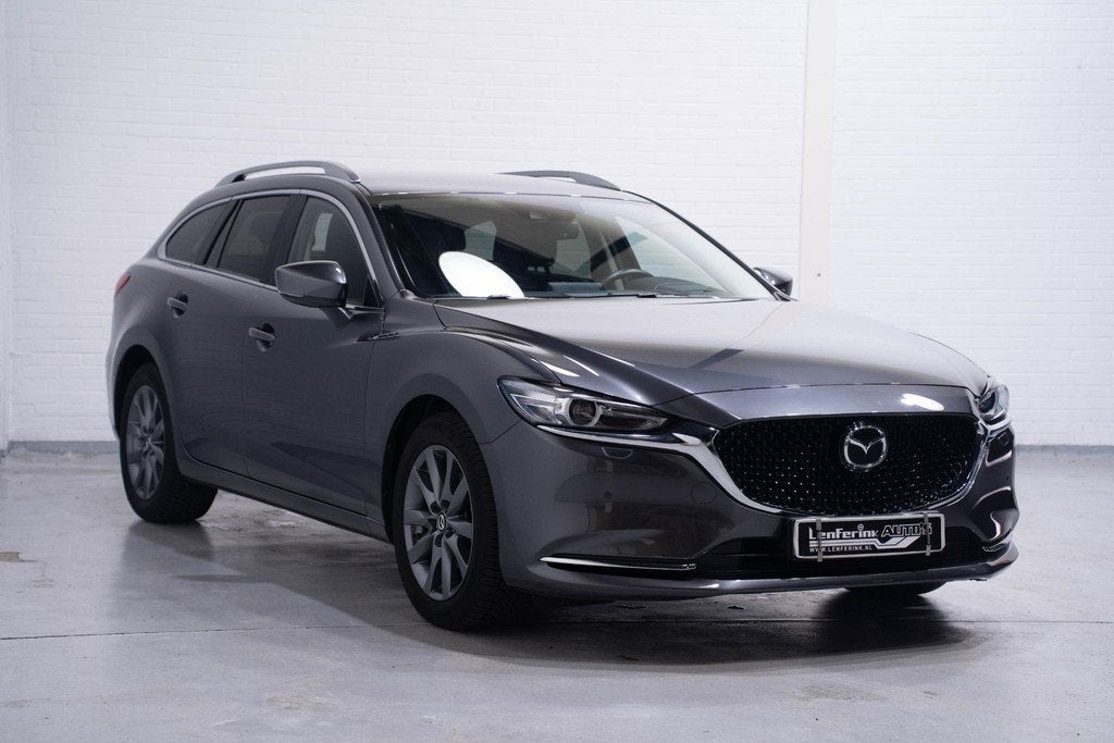 Mazda 6 Sportbreak 2.0 SkyActiv-G 165 Centre-Line HUD Afneem, Auto's, Mazda, 1998 cc, Stof, Gebruikt, 4 cilinders
