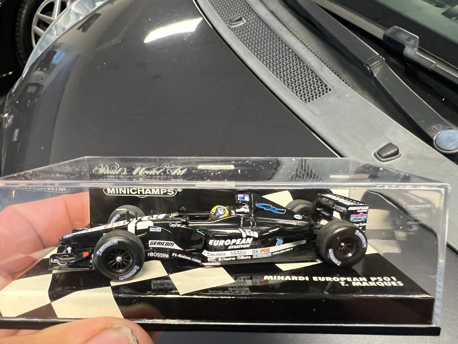 Minichamps Minardi European PS01 T. Marques Formule 1 model, Ophalen of Verzenden, Zo goed als nieuw