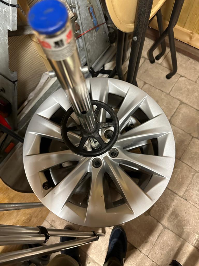 Tesla Model S Slipstream Velgen - Set van 4, Gebruikt, Velg(en), Personenwagen, Ophalen