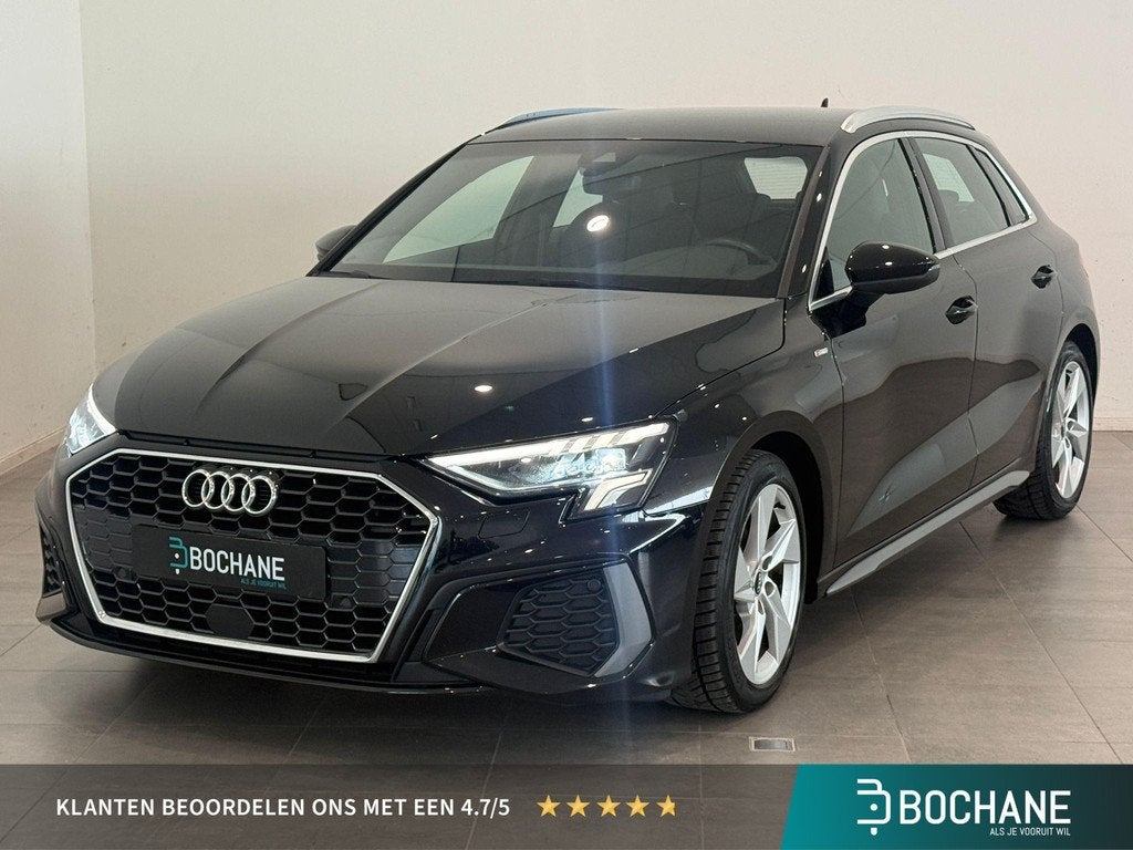 Audi A3 Sportback 35 TFSI S edition | LED | Stoelverwarming, Auto's, Audi, Bedrijf, Te koop, A3, ABS, Adaptieve lichten, Airbags