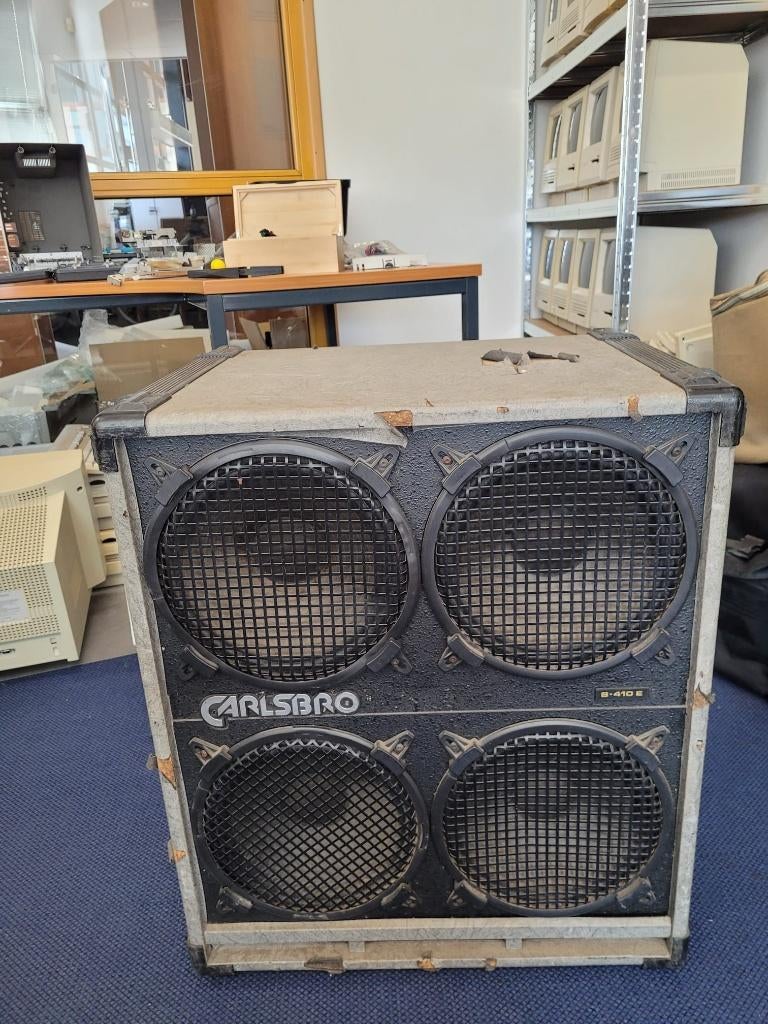 Carlsbro 4x10 inch cabinet, Muziek en Instrumenten, Ophalen, Gebruikt, Basgitaar, 100 watt of meer