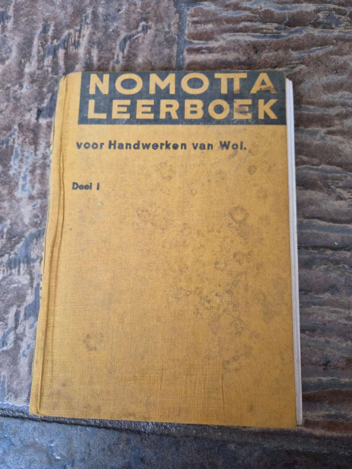 Nomotta Leerboek voor Handwerken van Wol - Deel 1 (1935), Ophalen of Verzenden, Gelezen, Breien en Haken, Schachenmayr, Mann & Cie., Salach/Wtbg.