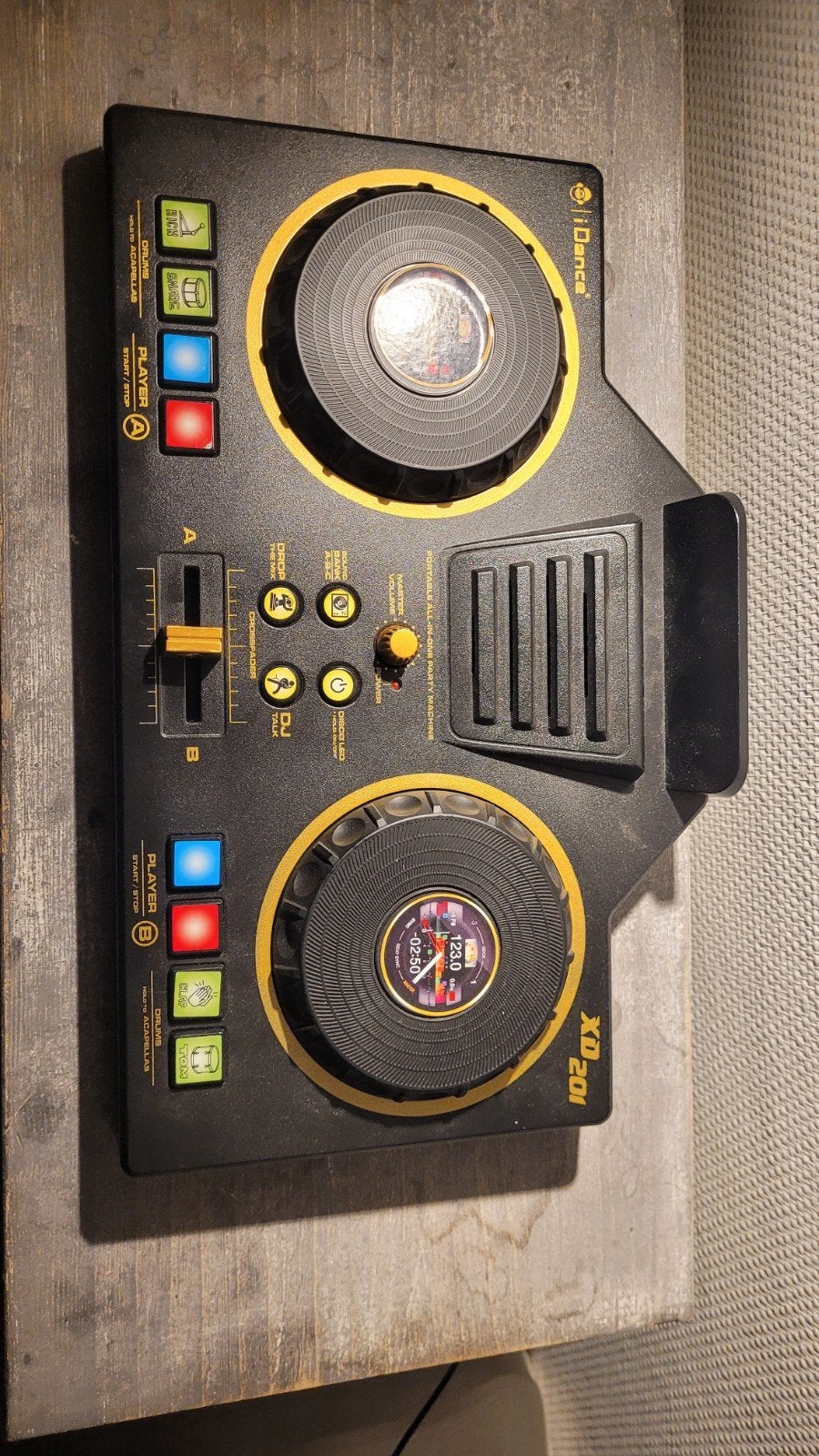 iDance XD201 Draagbare DJ Party Machine met Microfoon, Ophalen of Verzenden
