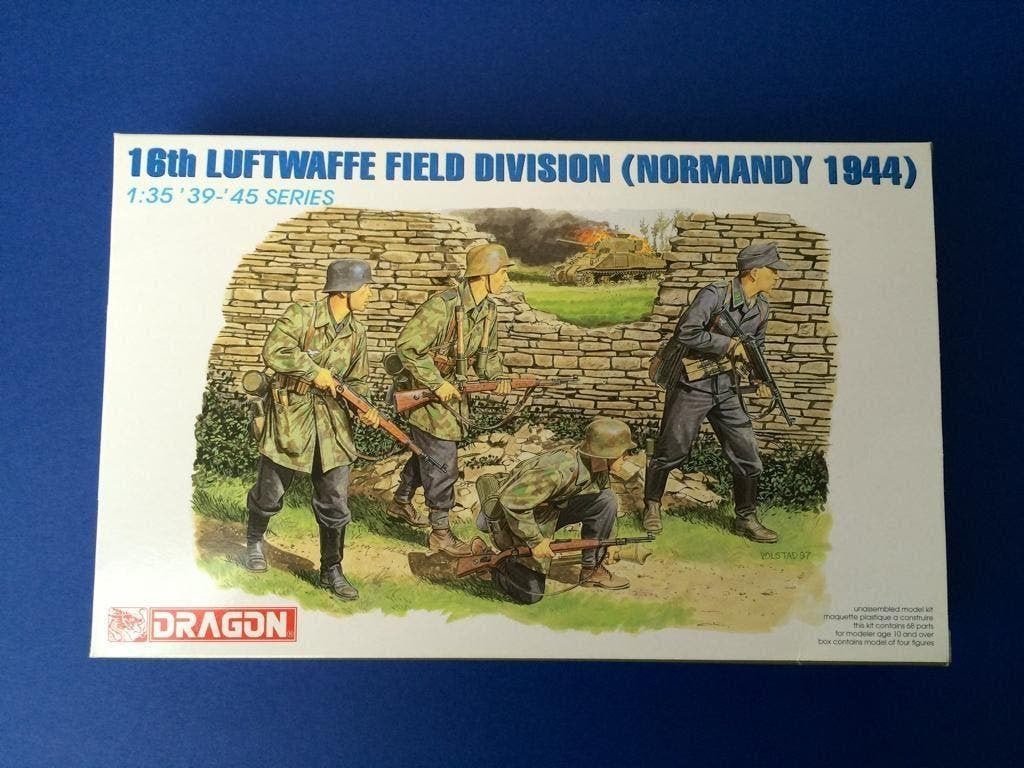 Dragon	6084	16th Luftwaffe Field Division Normandy 1944	1/35, Verzenden, Nieuw, 1:35 tot 1:50