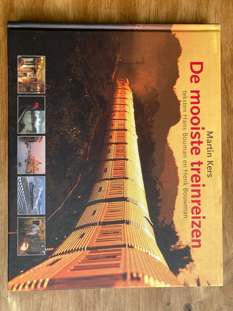 De mooiste treinreizen - Martin Kers, Boeken, Reisgidsen, Zo goed als nieuw, Reisgids of -boek, Europa, Overige merken, Ophalen of Verzenden