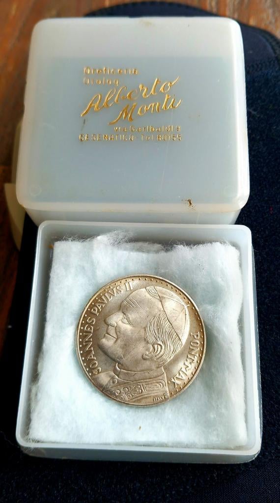 Penning Vaticaanstad/JohannesPaulus, Ophalen of Verzenden, Overige materialen