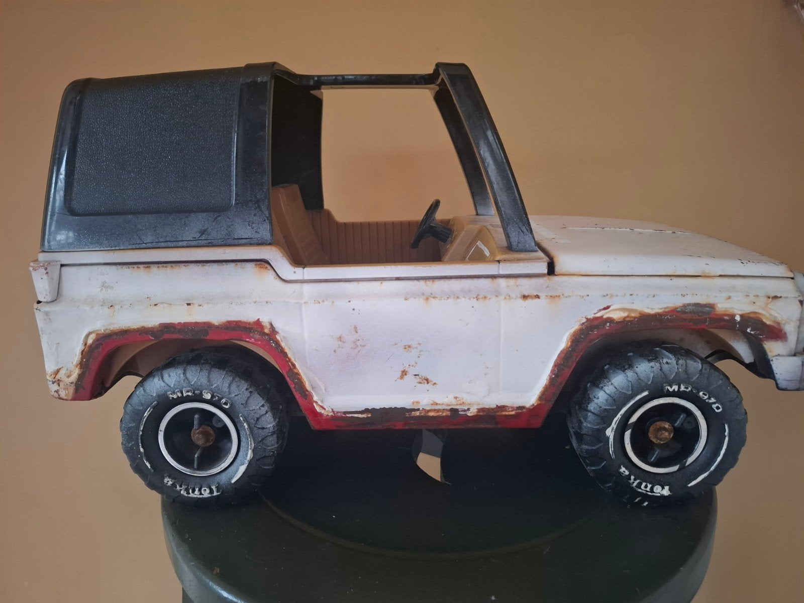 Vintage Tonka Jeep Speelgoedauto, Ophalen of Verzenden, Gebruikt