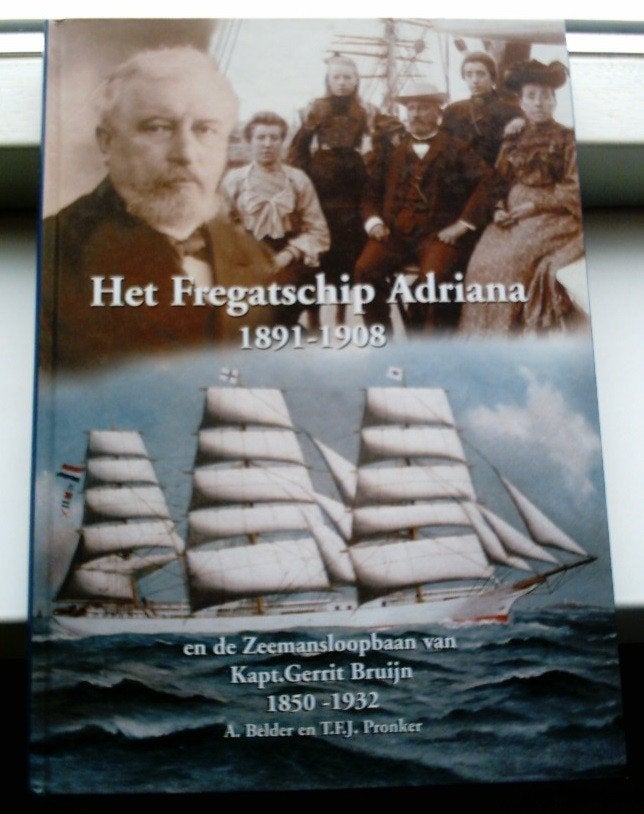 Het fregatschip Adriana 1891-1908(Belder, ISBN 9076496137)., Boeken, Ophalen of Verzenden, Tweede Wereldoorlog, Zo goed als nieuw