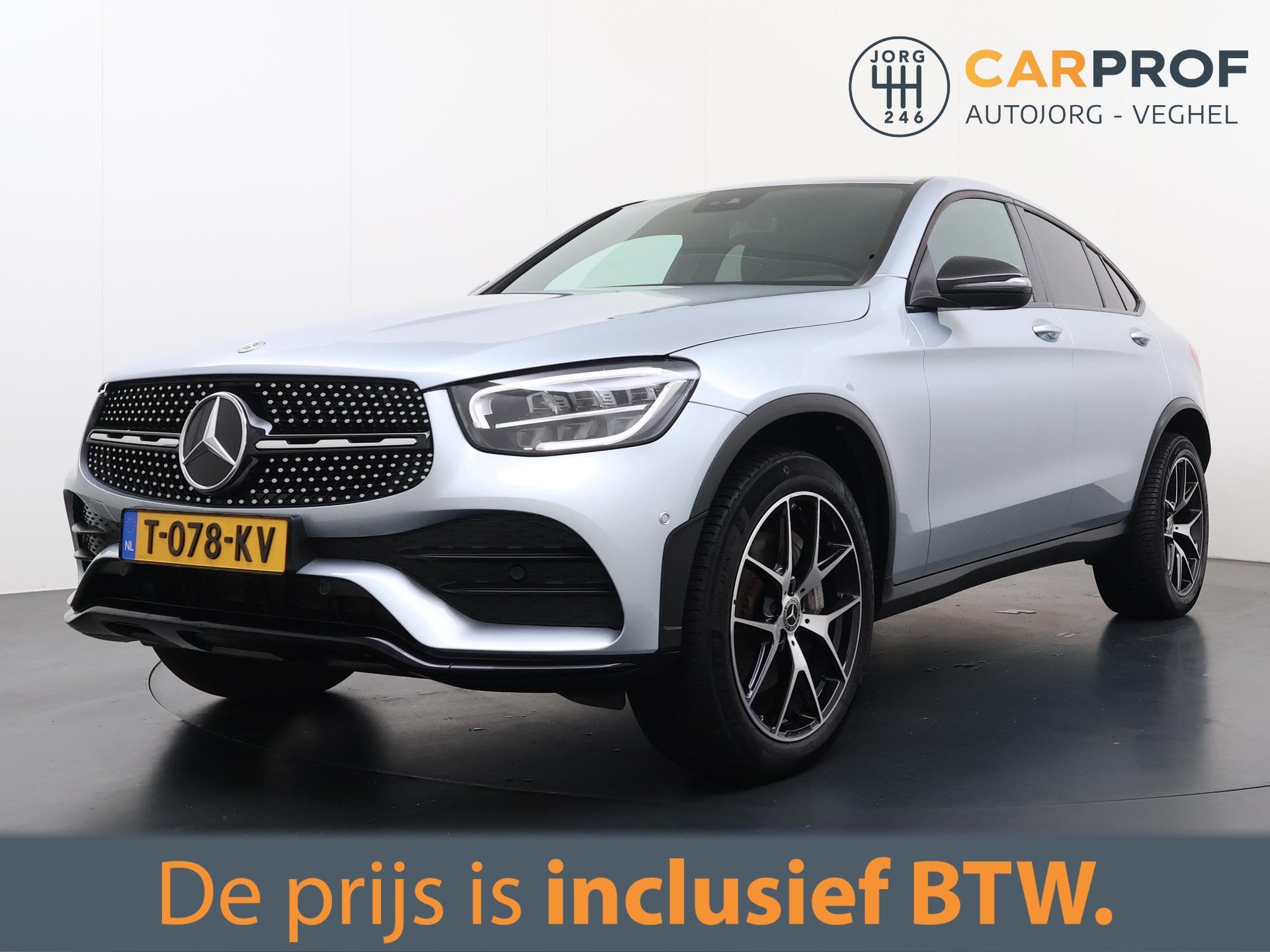 Mercedes-Benz GLC-klasse Coupé 300e 4MATIC Premium AMG | Tr, Auto's, Automaat, 1940 kg, 14 kWh, Gebruikt
