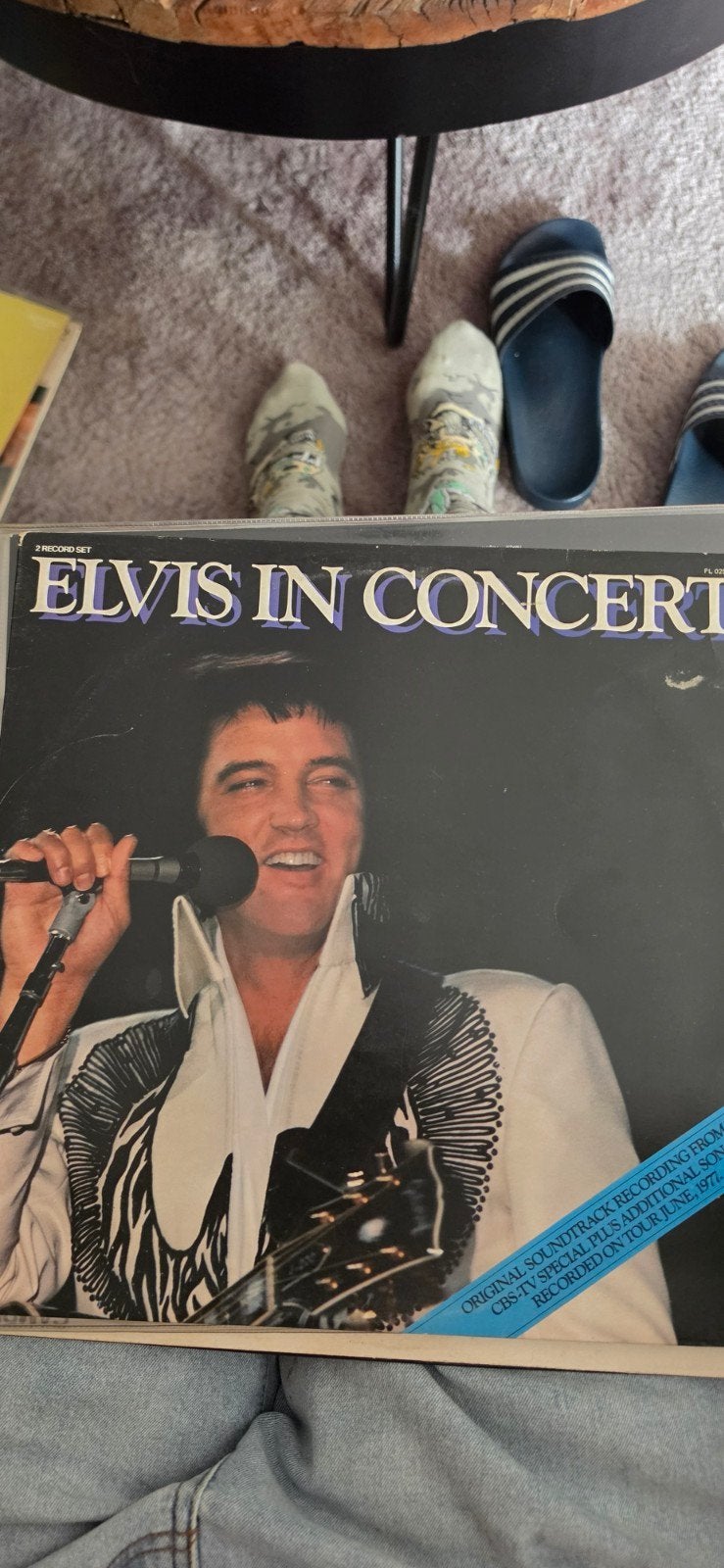 Elvis In Concert Dubbel-LP (Pop, Rock), Gebruikt, Pop, Ophalen of Verzenden, 12 inch