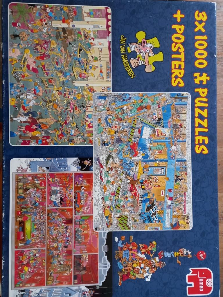Jan van haasteren puzzels, Ophalen of Verzenden, 500 t/m 1500 stukjes, Zo goed als nieuw
