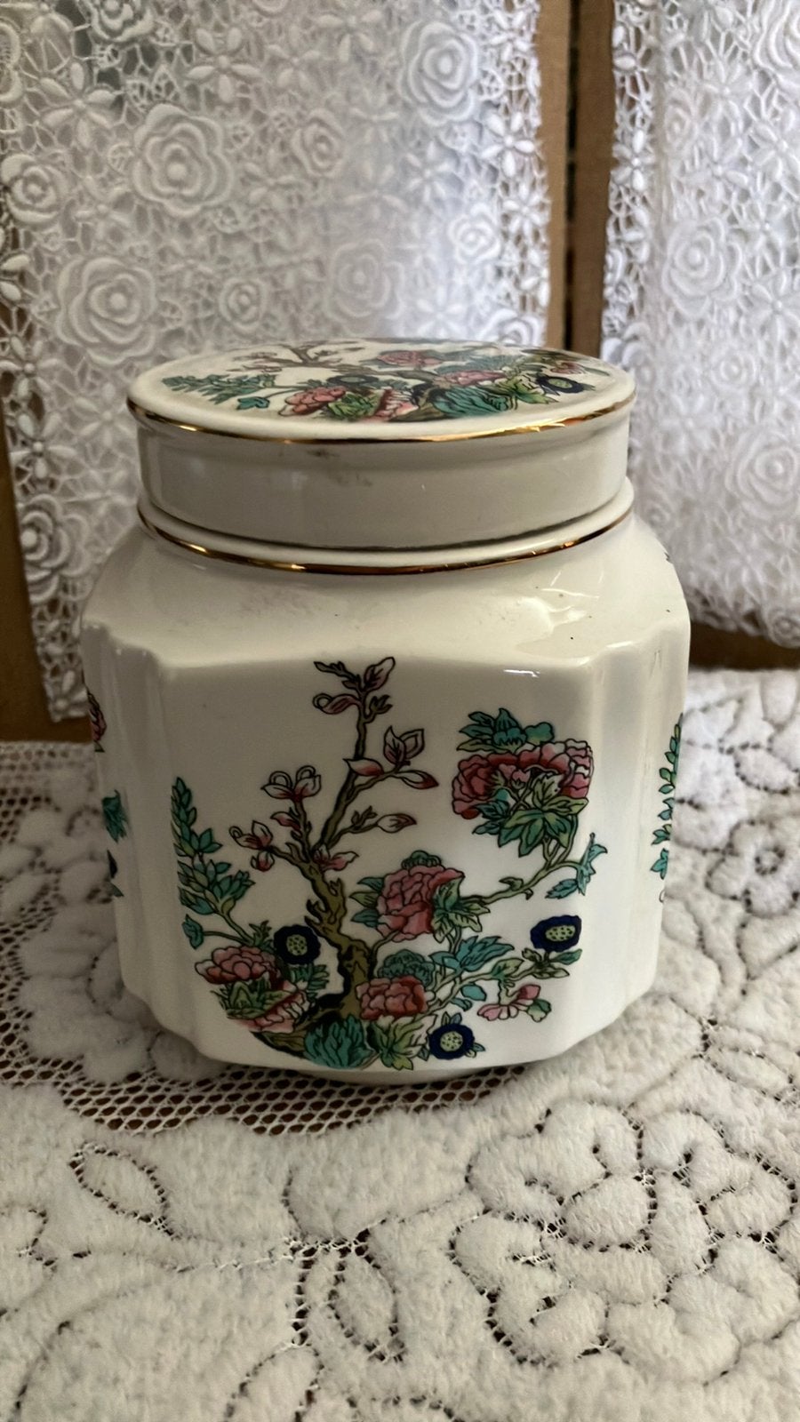 Vintage porseleinen / thee / mosterd D E pot Sadler Engeland, Antiek en Kunst, Ophalen of Verzenden