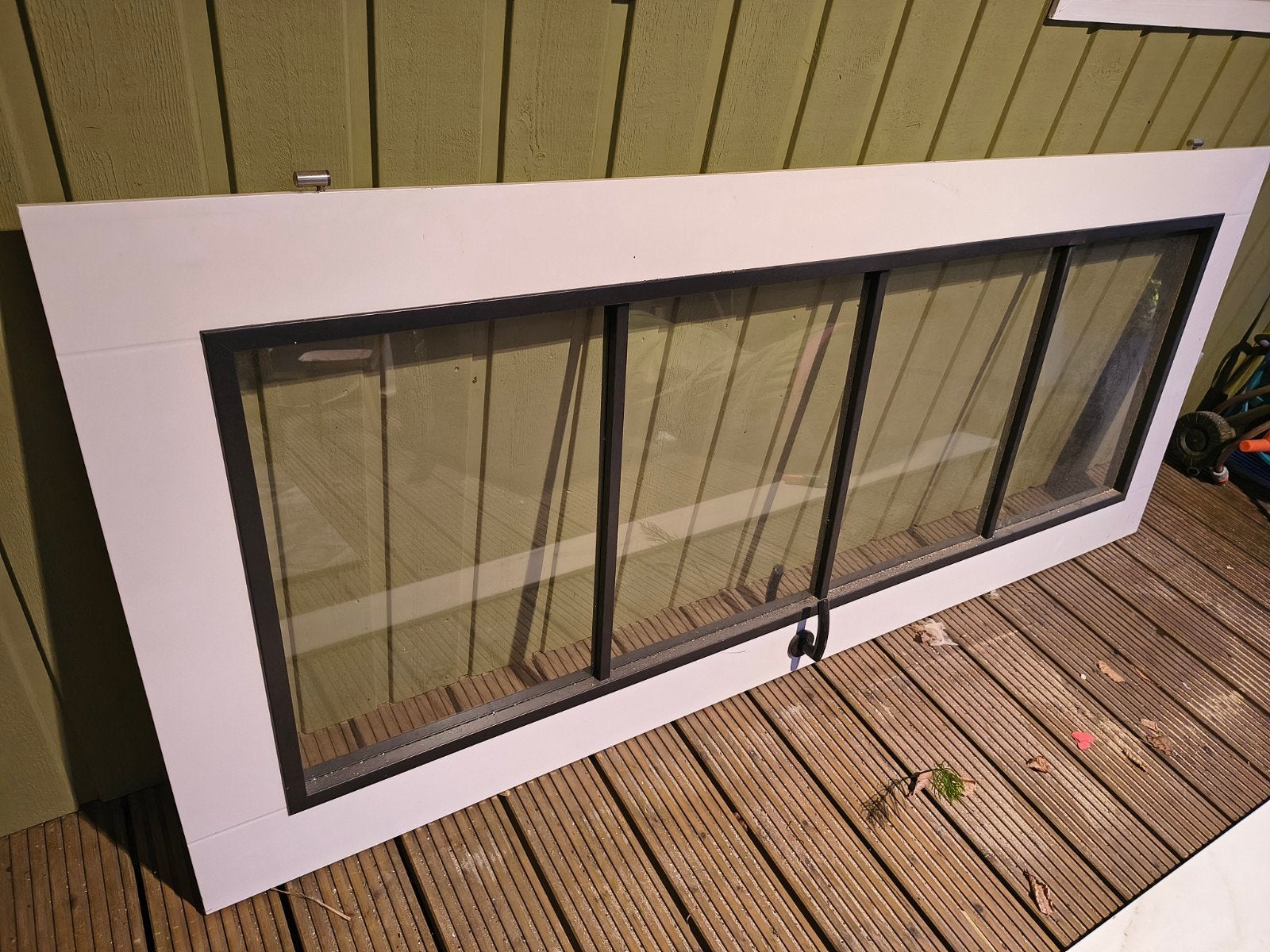 Jan des Bouvrie binnendeur met glas, Ophalen, 80 tot 100 cm, Binnendeur, Zo goed als nieuw
