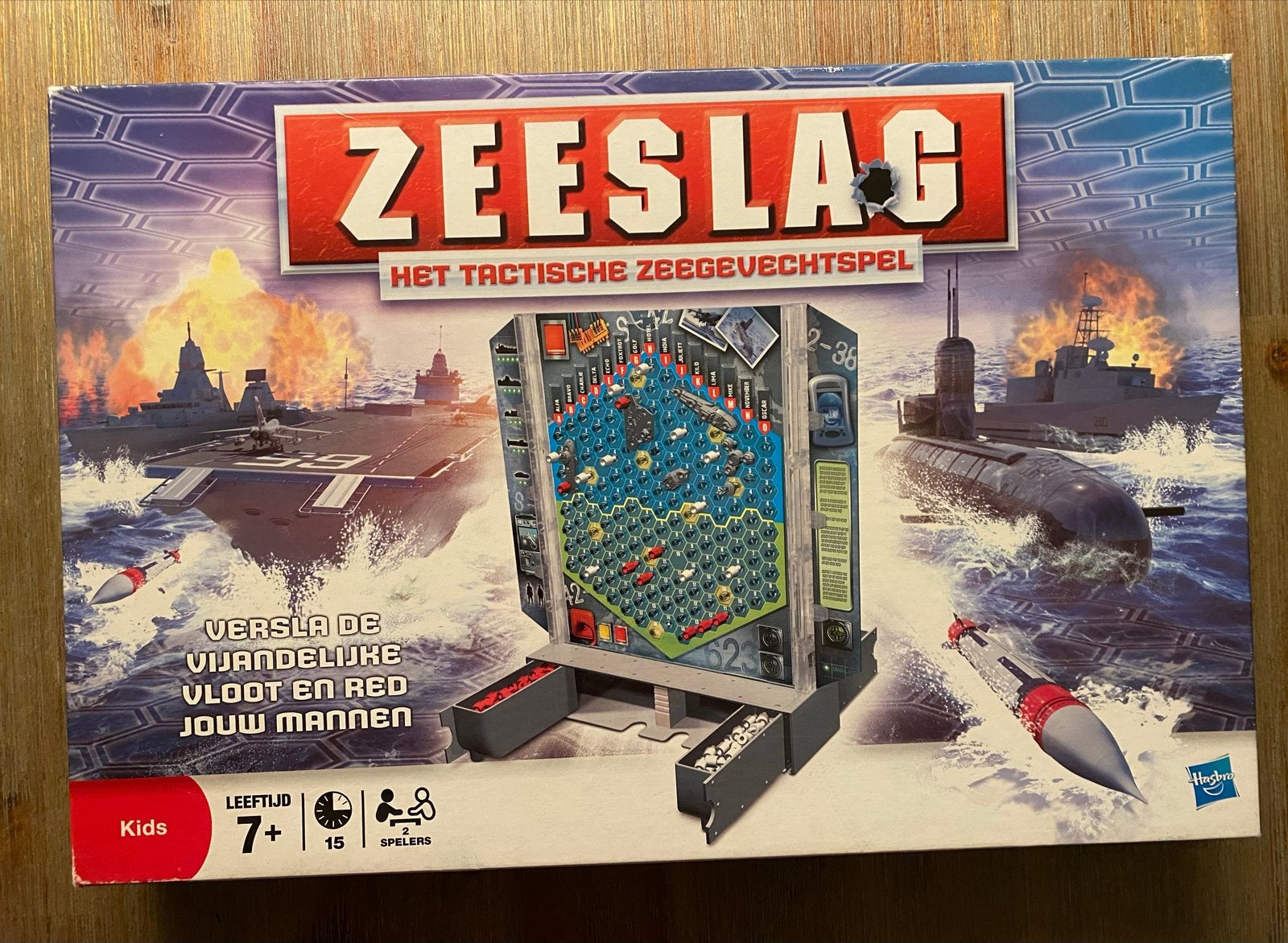 Zeeslag: Het Tactische Zeegevechtspel - Compleet, Een of twee spelers, Ophalen, Zo goed als nieuw