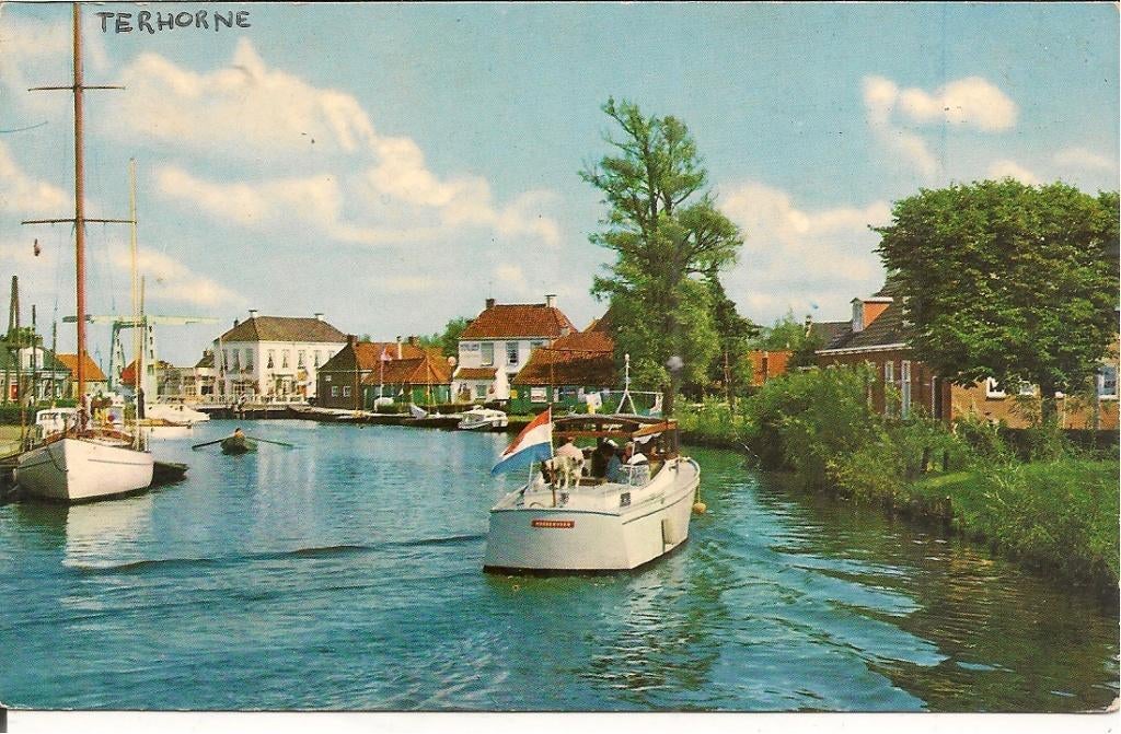 Mooi Friesland  Terhorne., Verzamelen, Ophalen of Verzenden, 1960 tot 1980, Ongelopen, Friesland