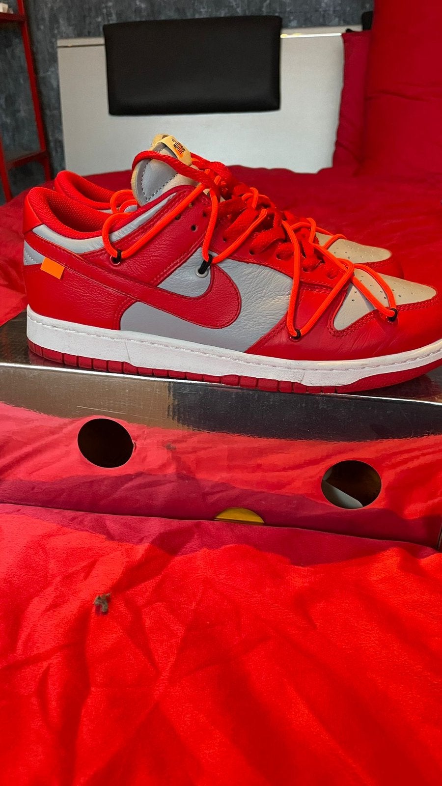 Nike Dunk Low Off-White - 42.5, Kleding | Heren, Schoenen, Ophalen of Verzenden, Zo goed als nieuw, Wit
