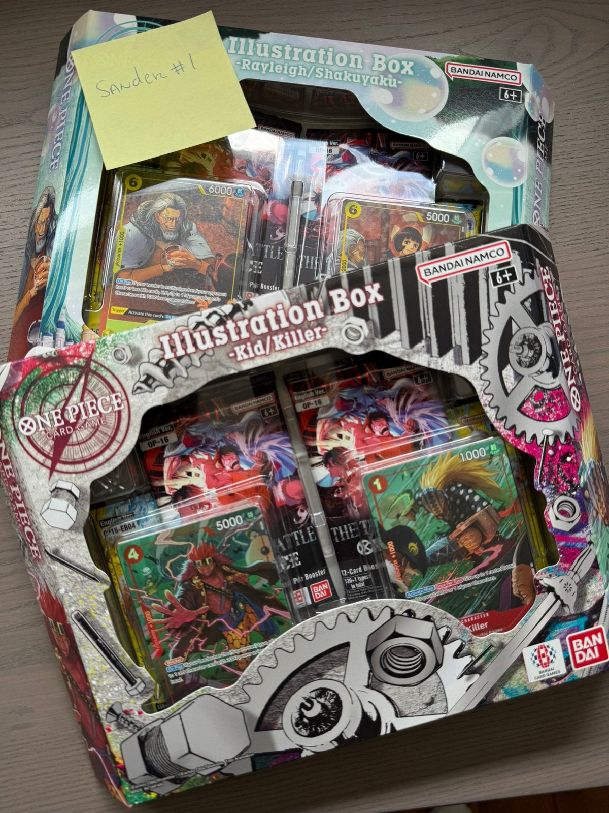 One Piece TCG Illustration Box Vol.7 + Vol. 8 set - nieuw, Ophalen of Verzenden, Nieuw, Meerdere kaarten