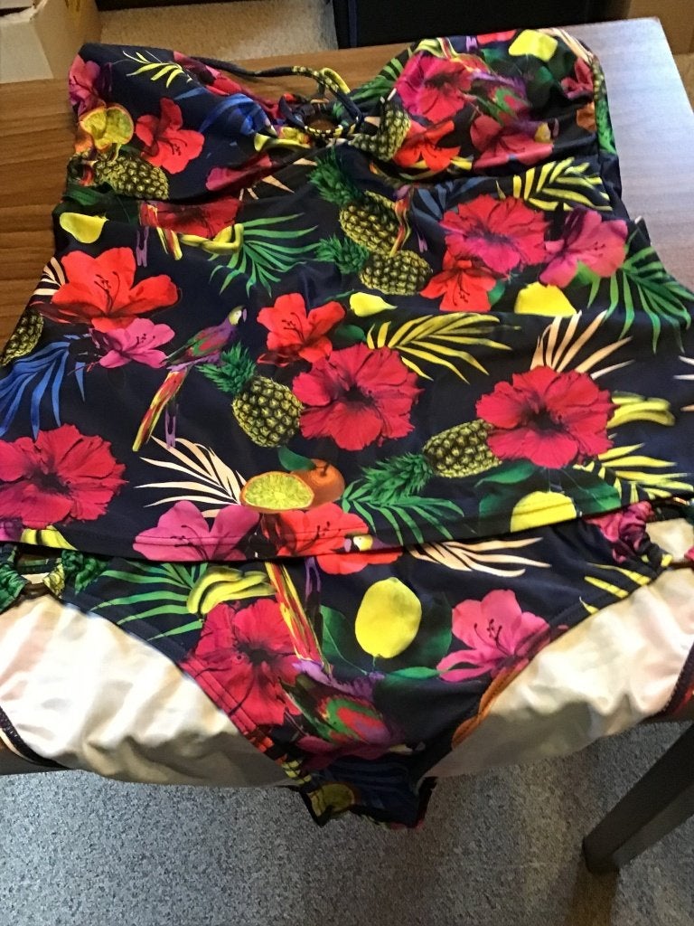 4 tankinis, Kleding | Dames, Badmode en Zwemkleding, Ophalen of Verzenden, Zo goed als nieuw, Overige kleuren, Overige typen