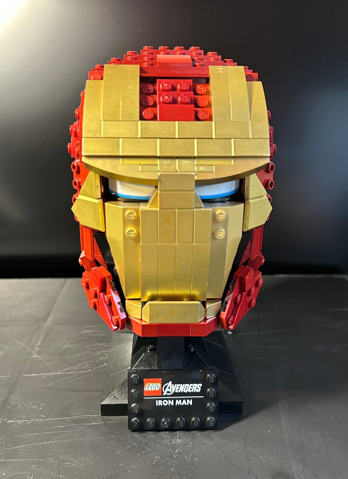 LEGO Marvel Avengers 76165 Iron Man Helm, Gebruikt, Marvel, Lego, Ophalen of Verzenden