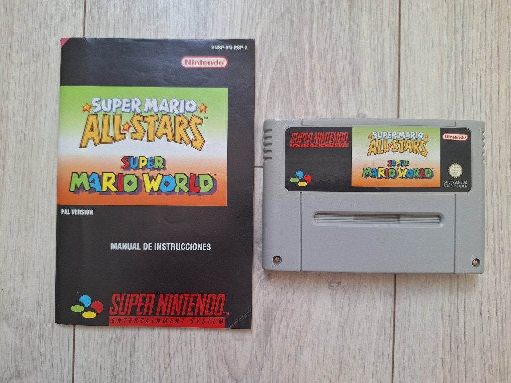 All-Stars & World + handleiding voor Super Nintendo (SNES), 2 spelers, Eén computer, Ophalen of Verzenden, Zo goed als nieuw