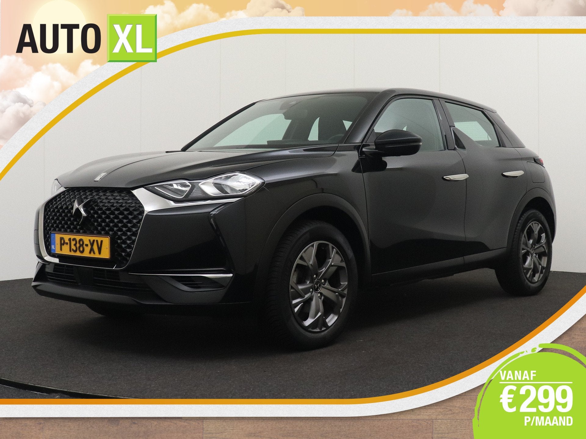 DS DS 3 Crossback 1.2 PureTech Business Trekhaak Carplay Cru, Auto's, Voorwielaandrijving, Dealer onderhouden, 1199 cc, Automatische klimaatregeling