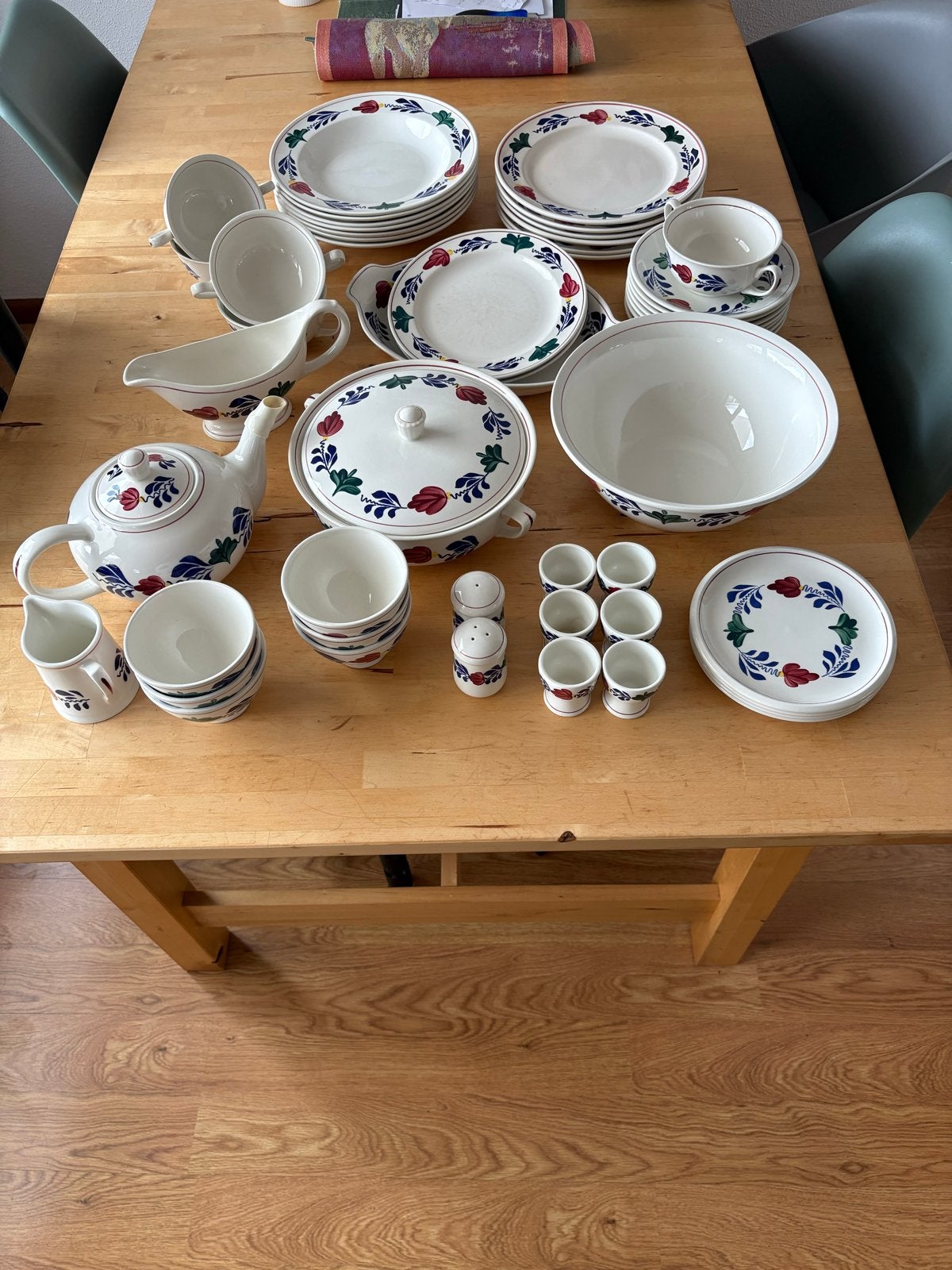 Boerenbont servies - Compleet servies, Ophalen, Gebruikt, Overige merken, Keramiek