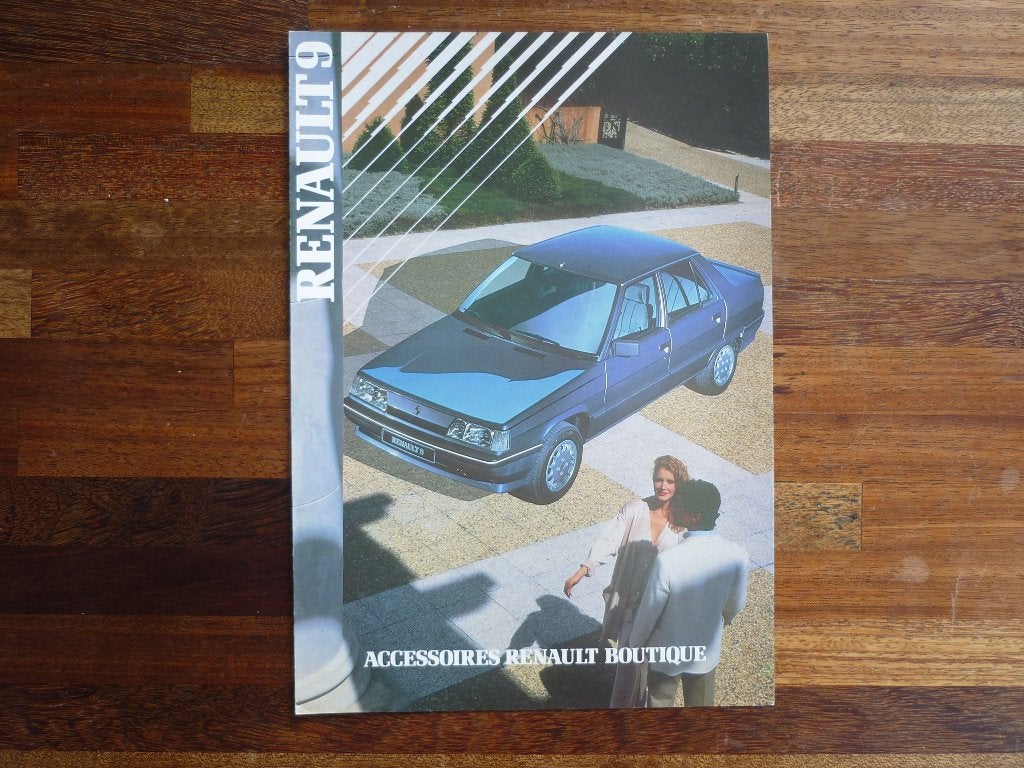 Renault 9 accessoires (1987), Boeken, Verzenden, Nieuw, Renault