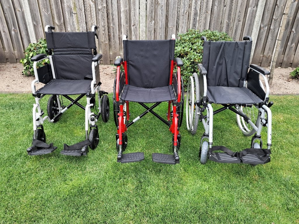 Nieuwe Rolstoel, Rolstoelen., Ophalen, Inklapbaar, Nieuw, Duwrolstoel