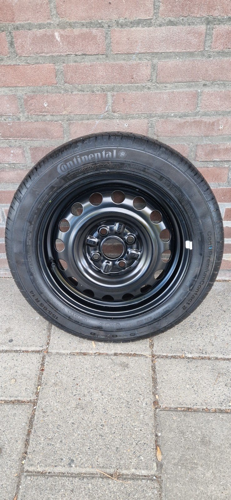 nieuwe reservewiel, Ophalen, Nieuw