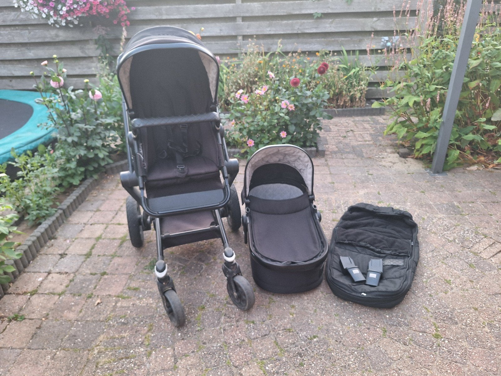 Joolz Day kinderwagen reiswieg, zitje en voetenzak, Ophalen, Gebruikt, Overige merken