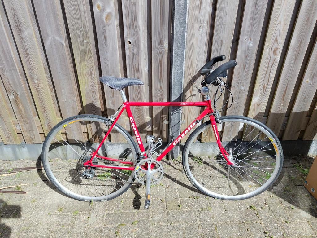 Gazelle Goldline racefiets framemaat 49, Fietsen en Brommers, Ophalen, 28 inch, Gebruikt, Aluminium